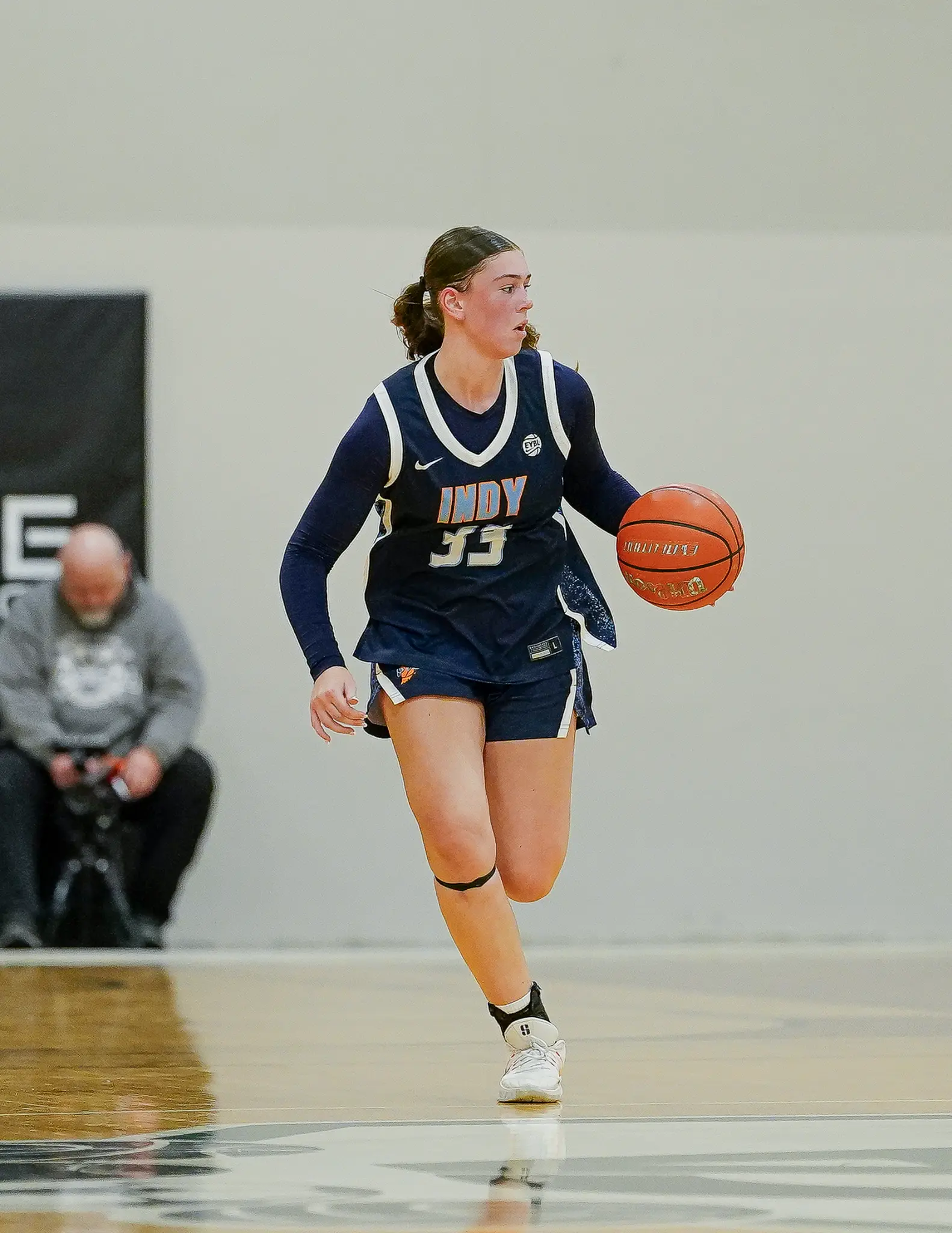 Haley Wagoner dribbling for Indy One EYBL